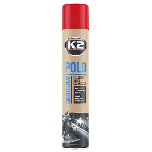 K2 Polo Cockpit Spray – Sprej za Negu Kokpita Visnja 750 ml