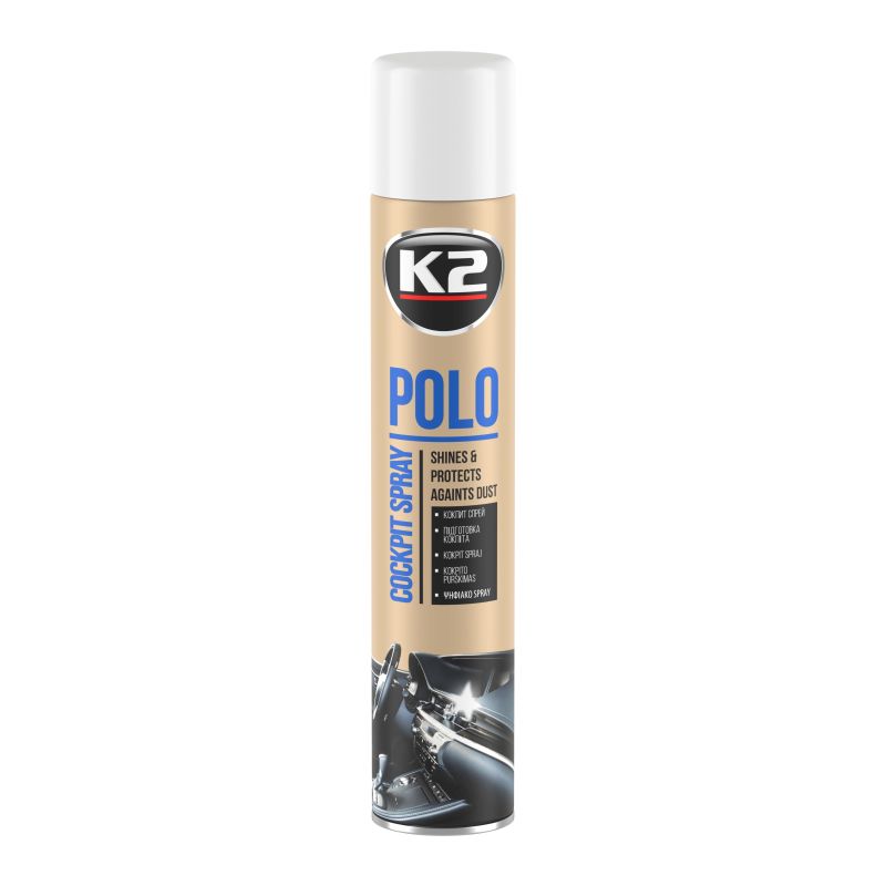 K2 Polo Cockpit Spray – Sprej za Negu Kokpita Fresh 750 ml