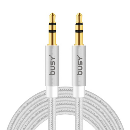 Audio kabl 1m srebrni AUX