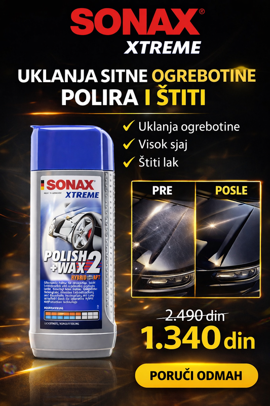 SONAX Xtreme Polish+Wax 2 Hybrid NPT