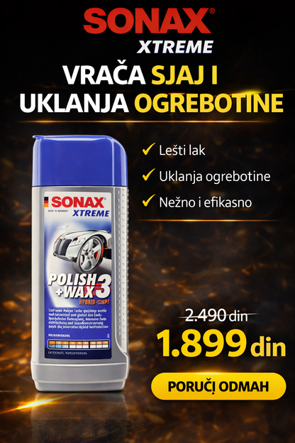 SONAX Xtreme Polish + Wax 3 Hibridni NPT