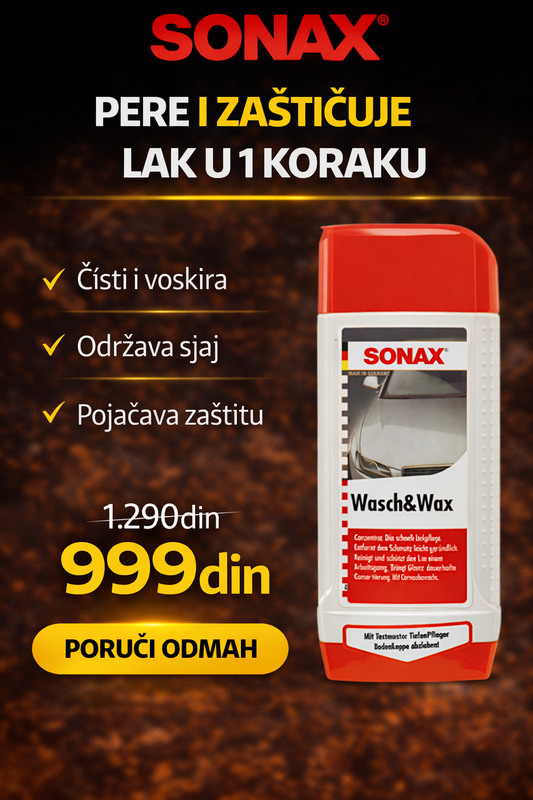 SONAX Šampon i vosak