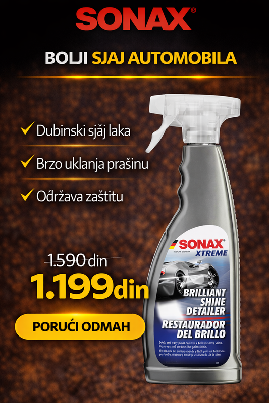 SONAX XTREME Tečni vosak za brilijantan sjaj (Brilliant Shine Detailer)