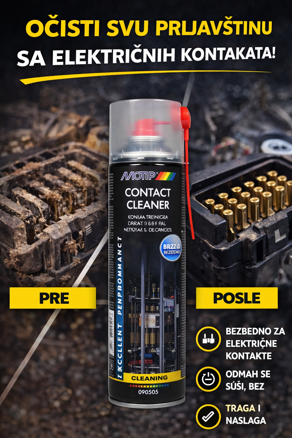 MoTip sredstvo za čišćenje kontakata