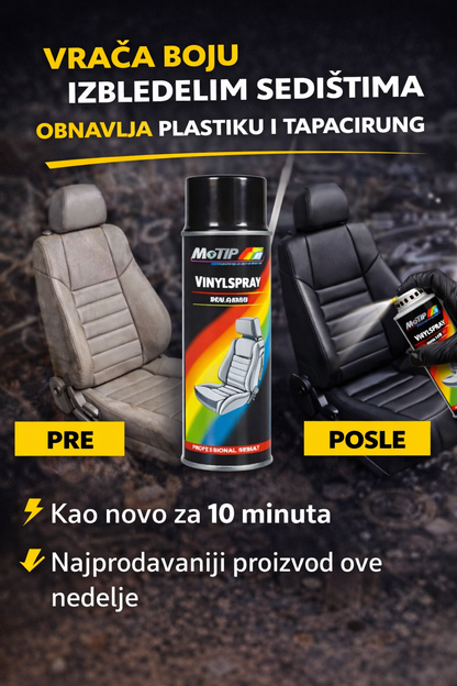 MoTip sprej za vinil crni
