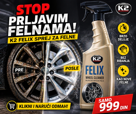 K2 Felix - Sprej za čišćenje felni