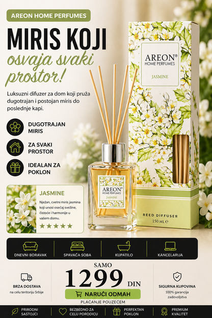 Areon Home Perfumes – Jasmine 150ml