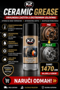 K2 Ceramic Grease - Sredstvo za podmazivanje keramička mast