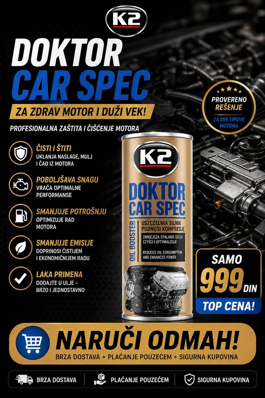 K2 Doktor Car Spec - Aditiv za motorna ulja