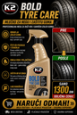 K2 Bold - Sprej za gume sjaj 700ml