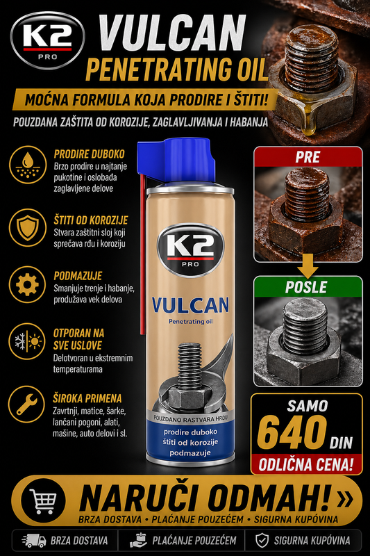 K2 Vulcan - Sprej odvijač