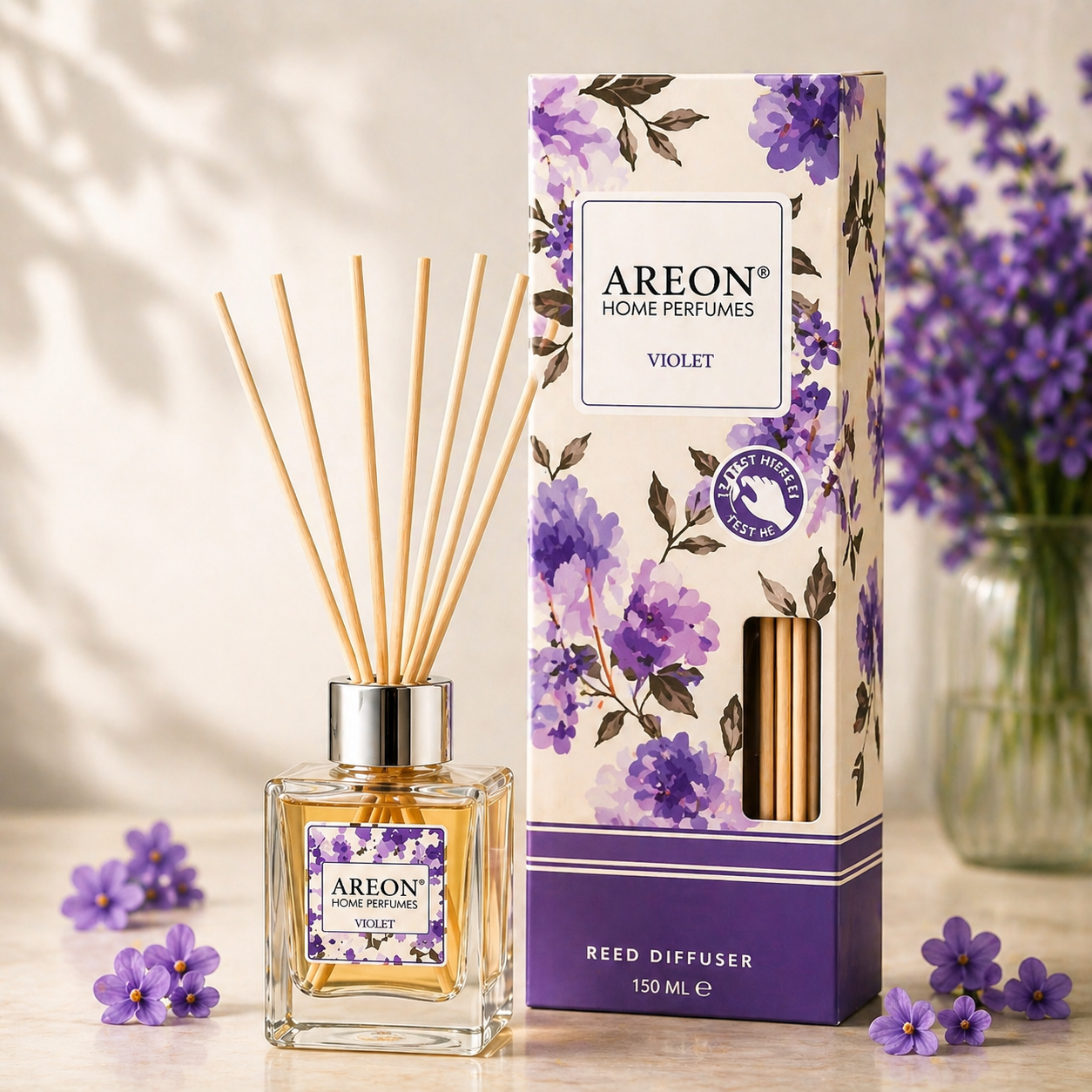 Areon Home Perfumes – Violet Reed Diffuser 150ml
