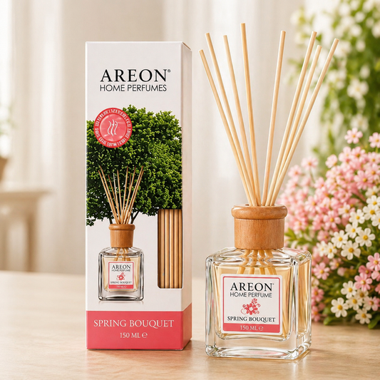 Areon Home Perfumes – Spring Bouquet Reed Diffuser 150ml