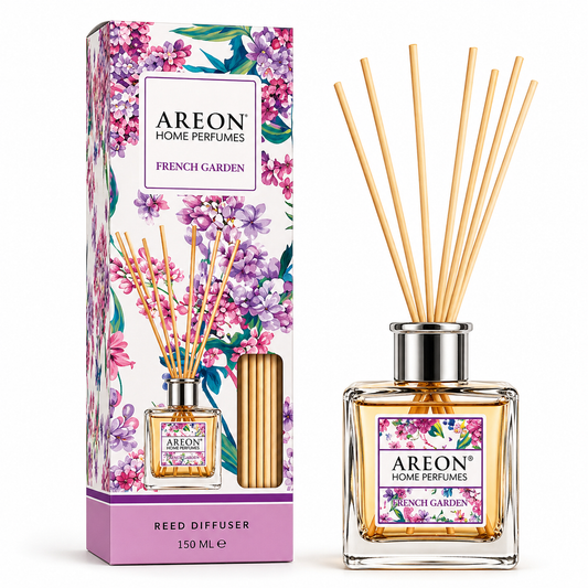 Areon Home Perfumes – French Garden Reed Diffuser 150ml