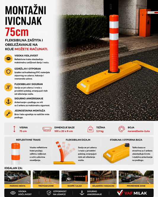 Montažni Ivicnjak 75cm