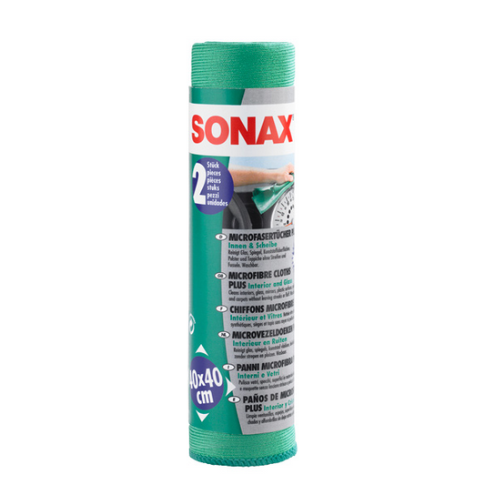 Sonax Microfiber krpe PLUS za enterijer i staklo 40x40cm