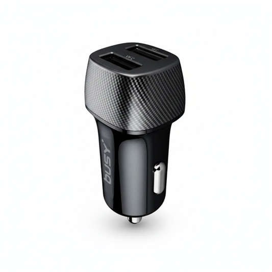 USB2 punjač 2,4A karbon Busy