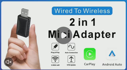 Bežični CarPlay / Android Auto Adapter – Plug & Play